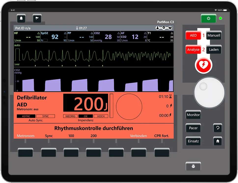 Monitor C3T Defibrillator