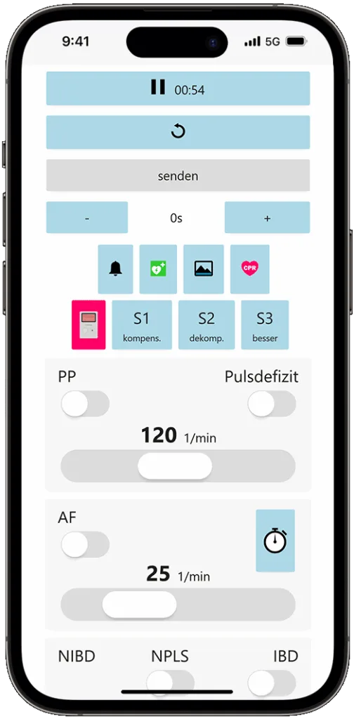 Steuerung Smartphone